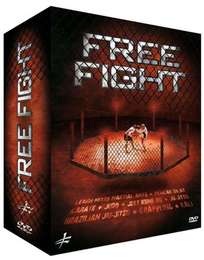 3 Free Fight DVDs Geschenk-Set