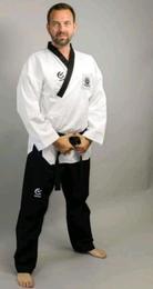 Taekwondo Anzug WTF POOMSAE DAN male weiß